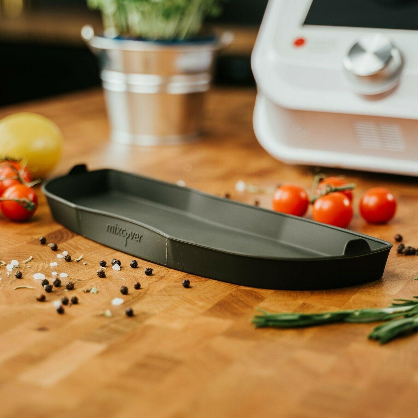 mixcover Moule à vapeur Plat à gratin Demi pour Monsieur Cuisine Connect & Smart Plateau de cuisson