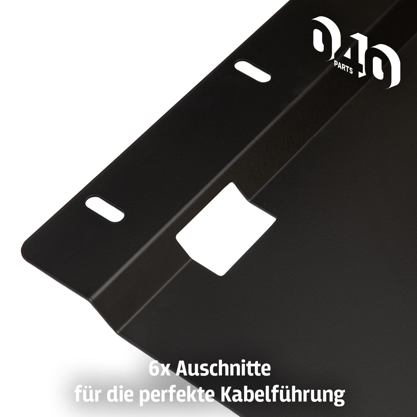 040 parts Solarplattenhalter Schwarz Halteplatte aus Aluminium für VW T7 California