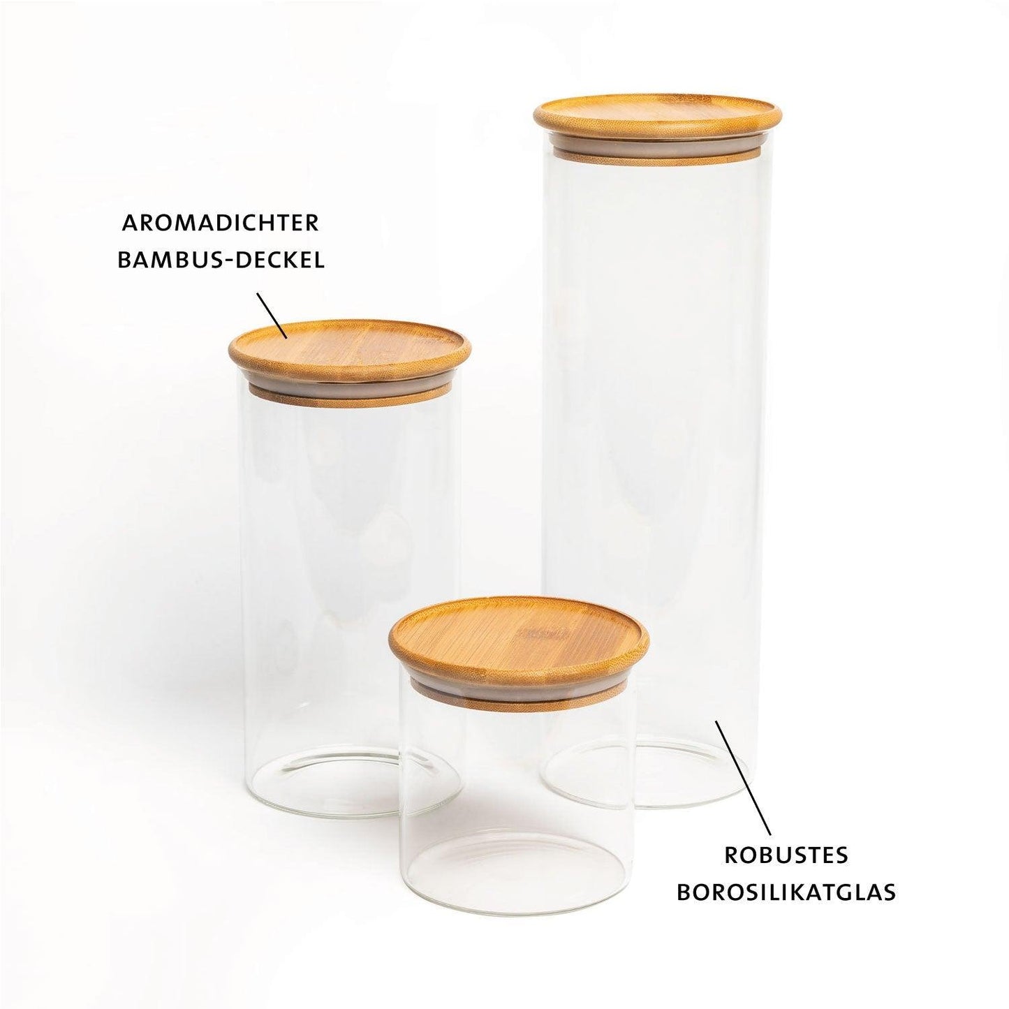 ThermoTasty: Bocal de rangement, Modèle: rond, Taille: 10x10cm, 600ml