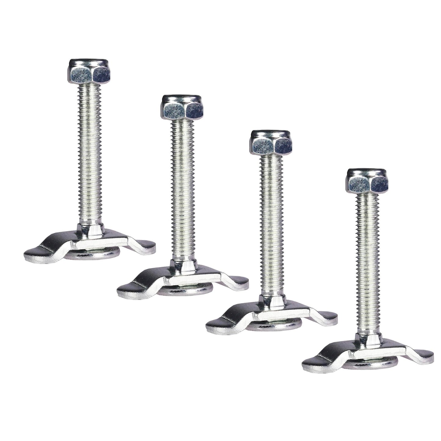 040 Parts Schraubfitting-Set Plus für Airlineschienen M8 x 35 mm, 1000 daN, 4er Set - Perfekt für Molle-Board