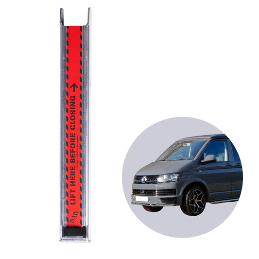 040 Parts Heckklappenaufsteller BREIT kompatibel für VW T5, T6, T7 Transporter Zubehör oder Multivan Zubehör Heckklappenunterstützung