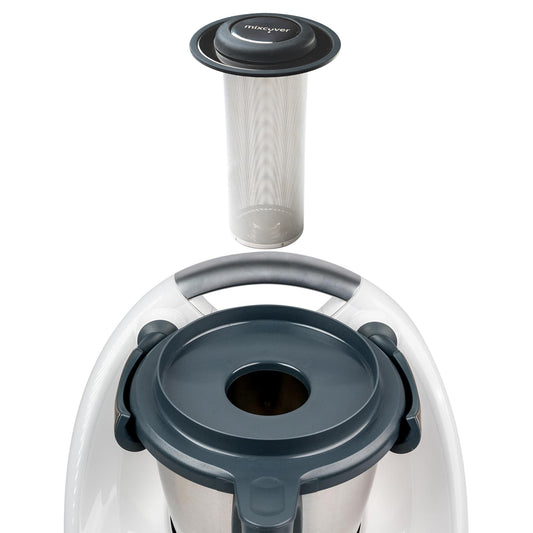 Edelstahl Teesieb/Teefilter passend für Thermomix TM6 / TM5 / TM Friend in Verbindung mit Messerersatz | Mixcover