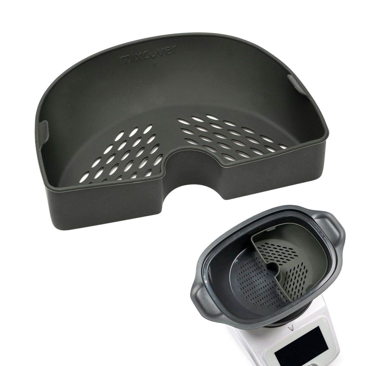 mixcover Cooking Space Divider (HALF) for Monsieur Cuisine Connect & Smart Steamer Compartment