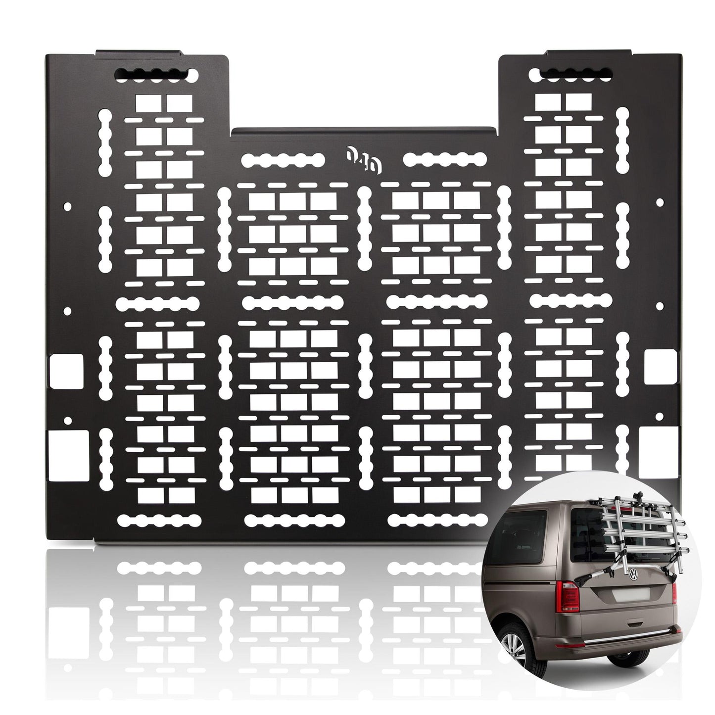 B-Ware: 040 Parts Molle Board für VW T6.1 VW T6 original Fahrradträger und Thule WanderWay Gepäckträger Offroad Zubehör Toolboard Werkzeughalter