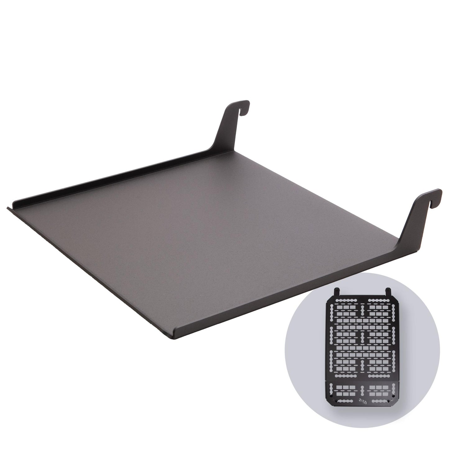 040 Parts Folding Hook-On Table 34x31cm for Molle Boards by 040 Parts Camping Table Side Table Drop-Down Table