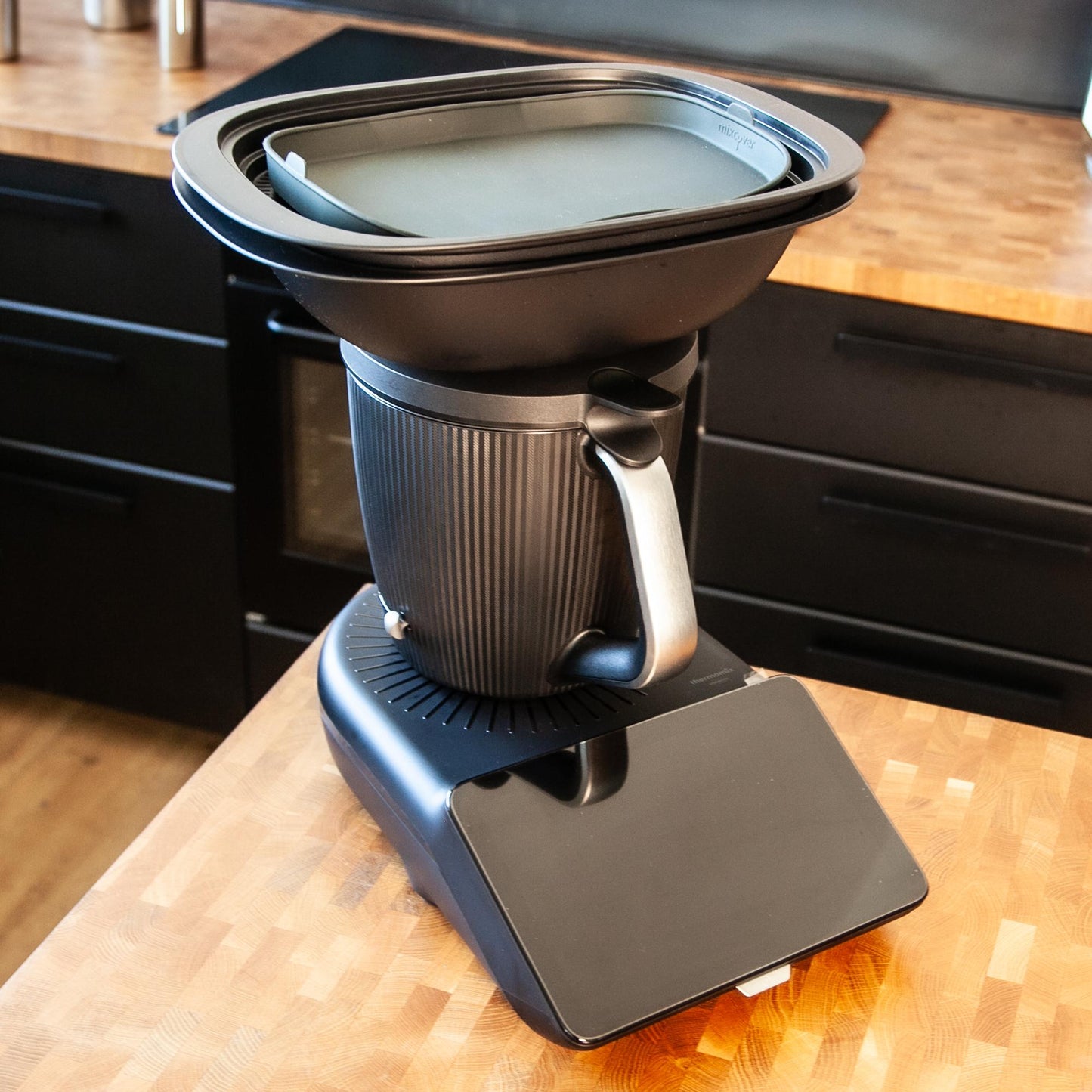 mixcover Dampfgarform Silikonform Auflaufform kompatibel mit Thermomix TM7 für Varoma Einlegeboden - Zubehör für TM7 - Detailansicht 2 | Mixcover