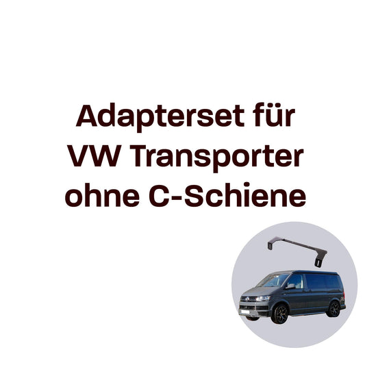 040 parts Molleboard Adapter für Transporter und Multivan VW T5 T6 T6.1 ohne C-Schiene am Dach Winkel Verbindungswinkel