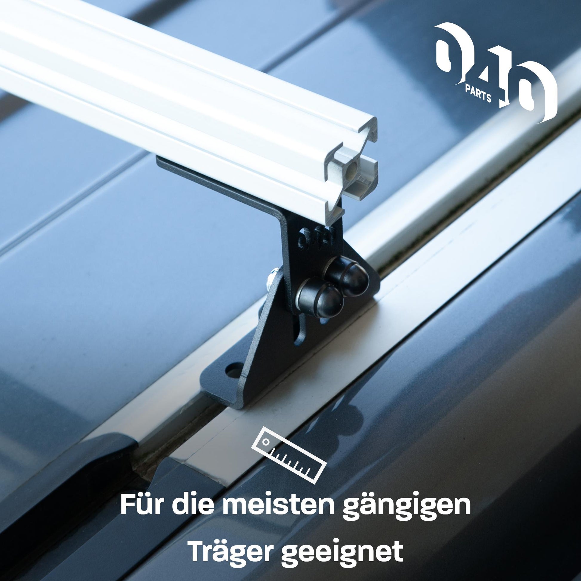 040 parts Dachträger Fuß für VW T7, T5, T6, T6.1 California sowie für Transporter und für Mutlivan mit C-Schiene - Detailansicht 4 | Mixcover