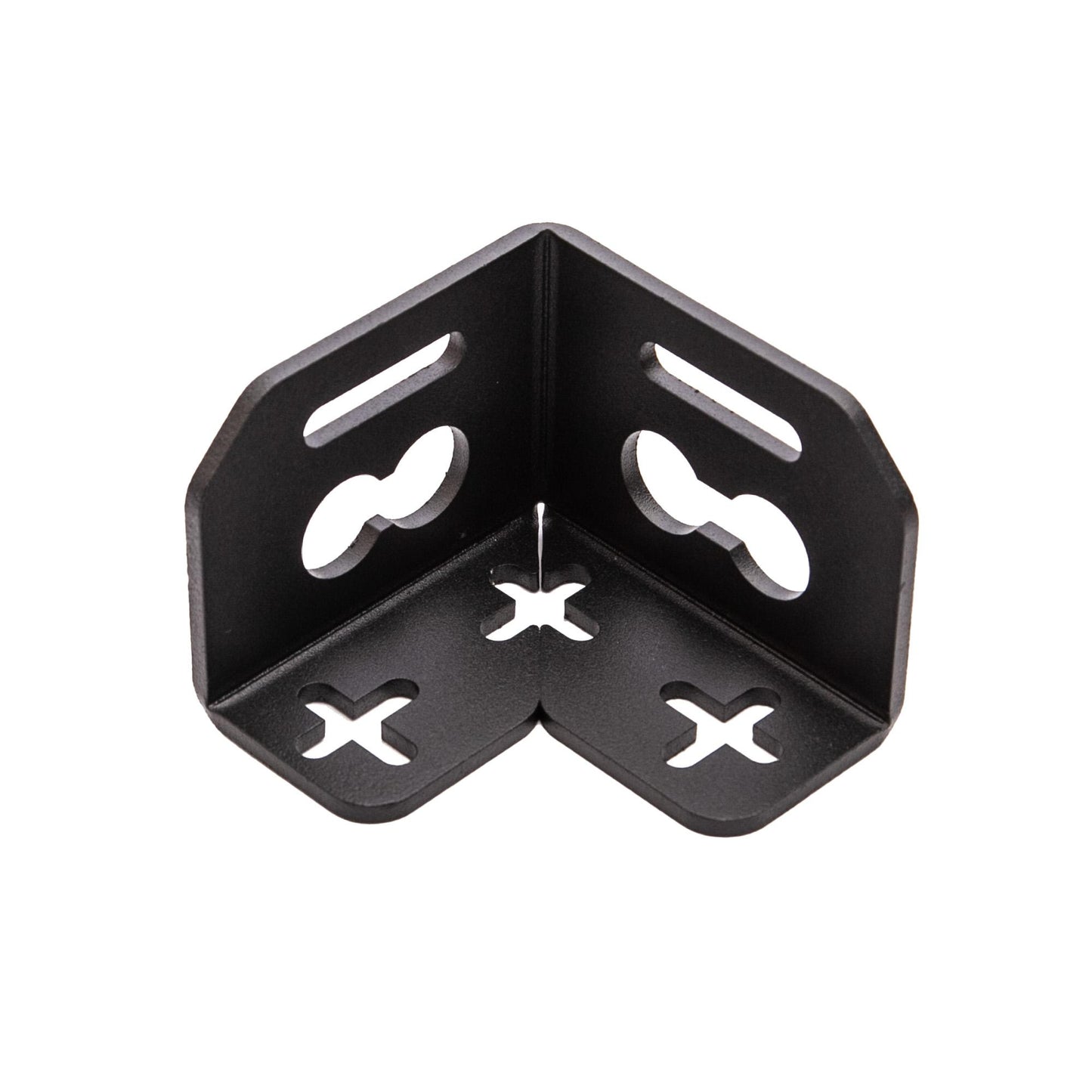 040 Parts Single Aluminum Case Bracket (Corner) for Molleboard - Universally Compatible, Powder-Coated, for Heavy Loads