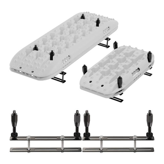 B-Ware: 040 Parts Schraubhalterung für Auffahrkeile und Sandbleche Sandblechhalterung kompatibel mit Maxtrax und vielen weiteren Modellen