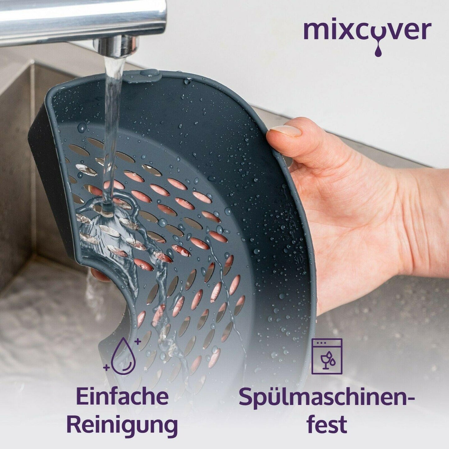mixcover Garraumteiler (HALB) für Thermomix TM6 TM5 TM31 Varoma Dampfgarraum