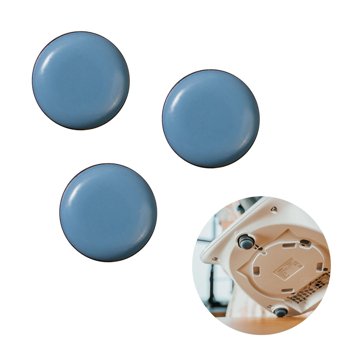 B-Stock: 3 Invisible Slider Glides for Thermomix TM6 TM5