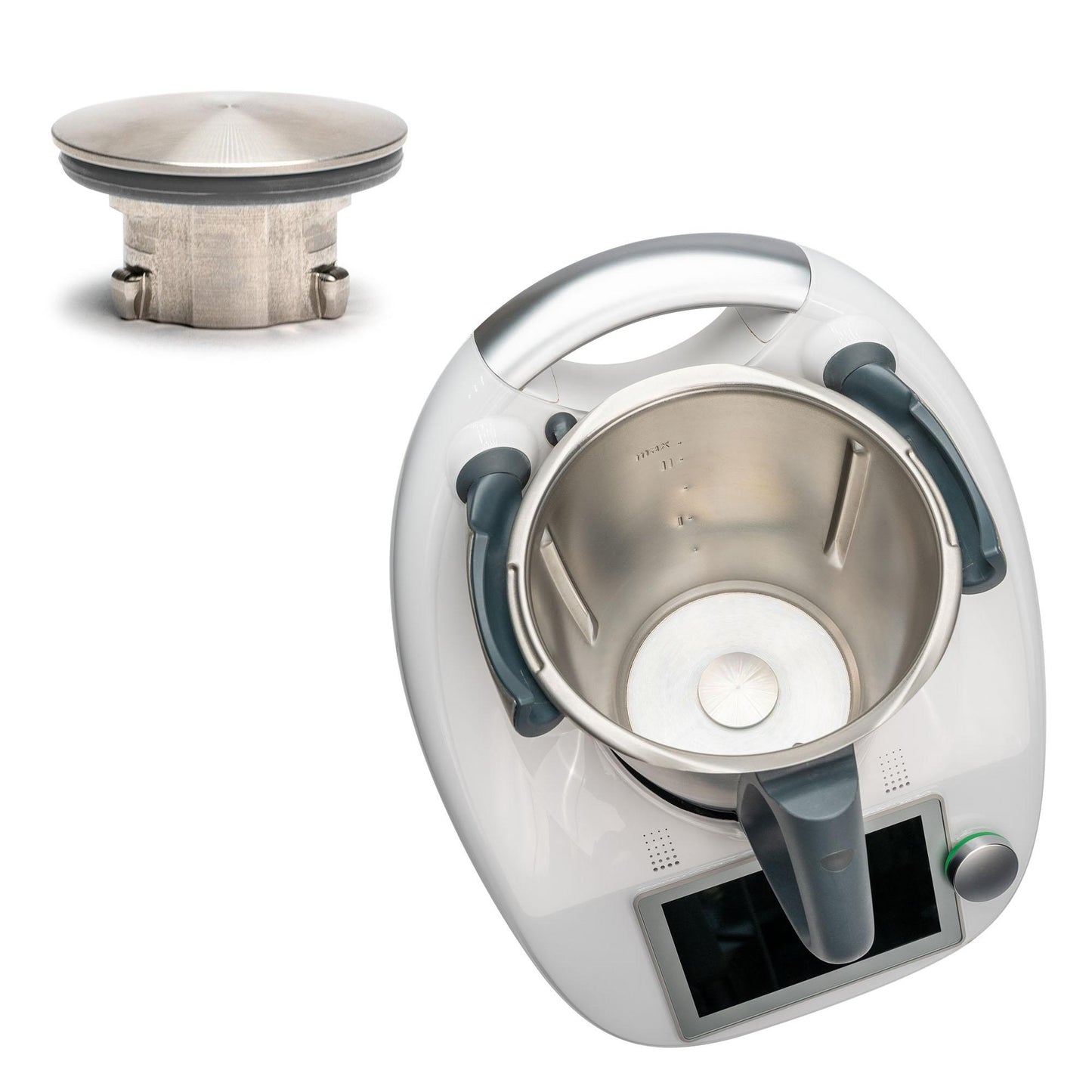 mixcover Trio-Parat Thermo-Plug compatible with Thermomix TM7 TM6 blade replacement for TM6 Thermomix accessory