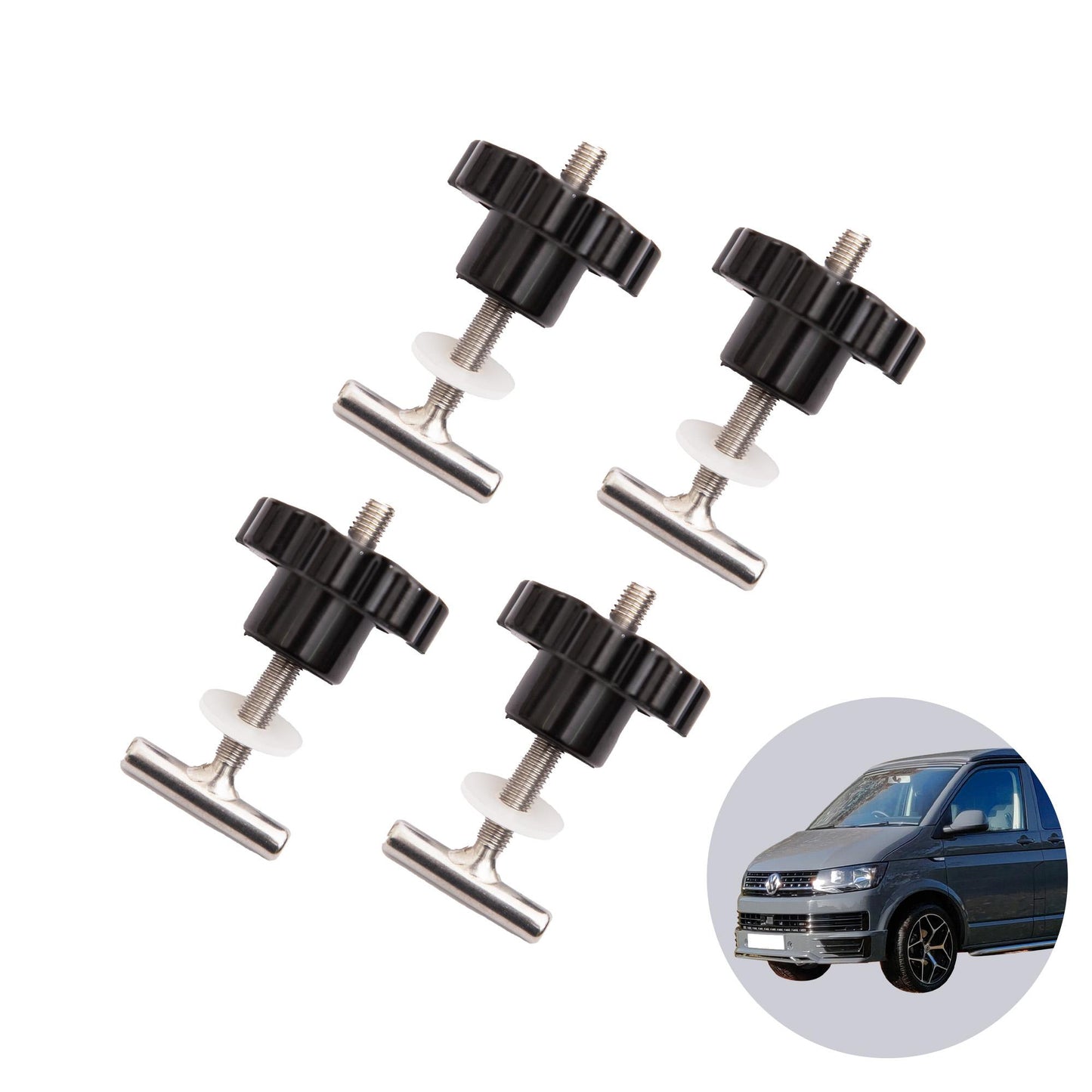 040 parts Vis pour tableau Multiflex pour T5, T6 et T6.1 California ou pour VW Multivans – parfait pour l'aménagement en DIY avec le Multiflexboard