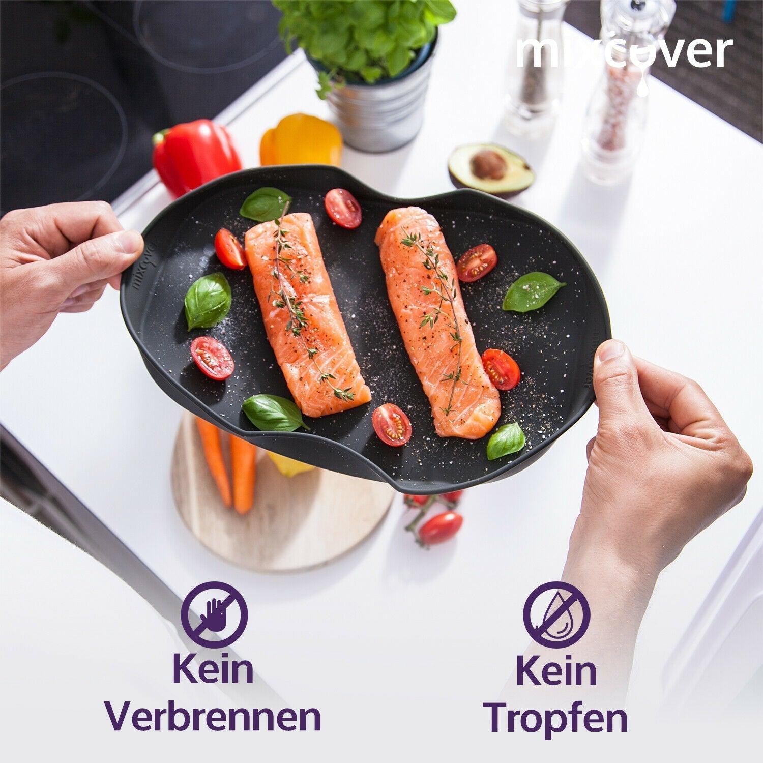 B-Ware: Dampfgarform Silikonform Auflaufform Monsieur Cuisine & Smart - Mixcover - Mixcover
