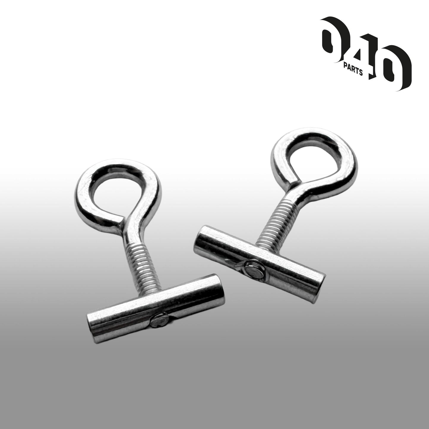 040 Parts Kederstopper Set 8mm mit Oesenschraube 20mm Breite M5 Gewinde Kederstein für Markisen Wohnmobil Caravan Van
