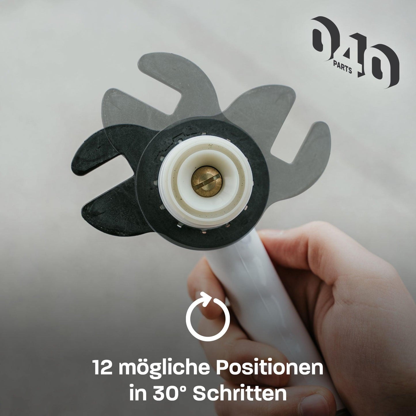 040 Parts Porte-pomme de douche pour VW T5 T6 T6.1 California pour douchette RK Reich Charisma Support de douche