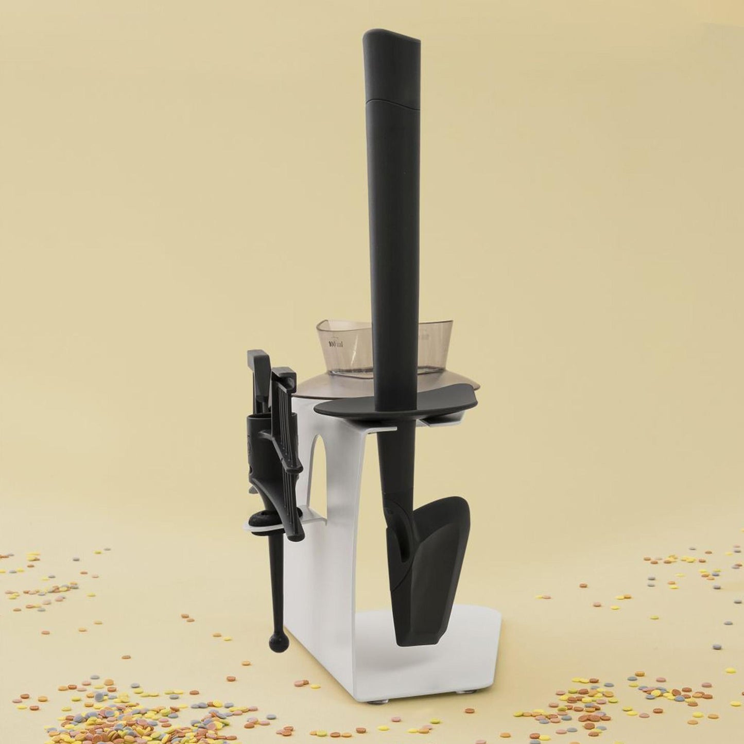 Leckerhelfer Mekeko Zubehörhalter für Thermomix TM5 in weiß