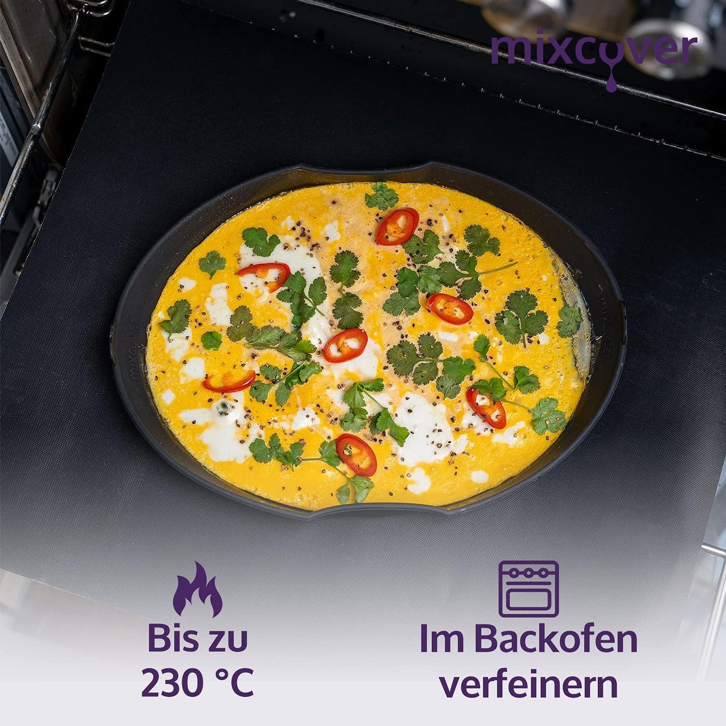 mixcover Forma per cottura al vapore Forma in silicone Forma da forno per Bosch Cookit Vano cottura al vapore