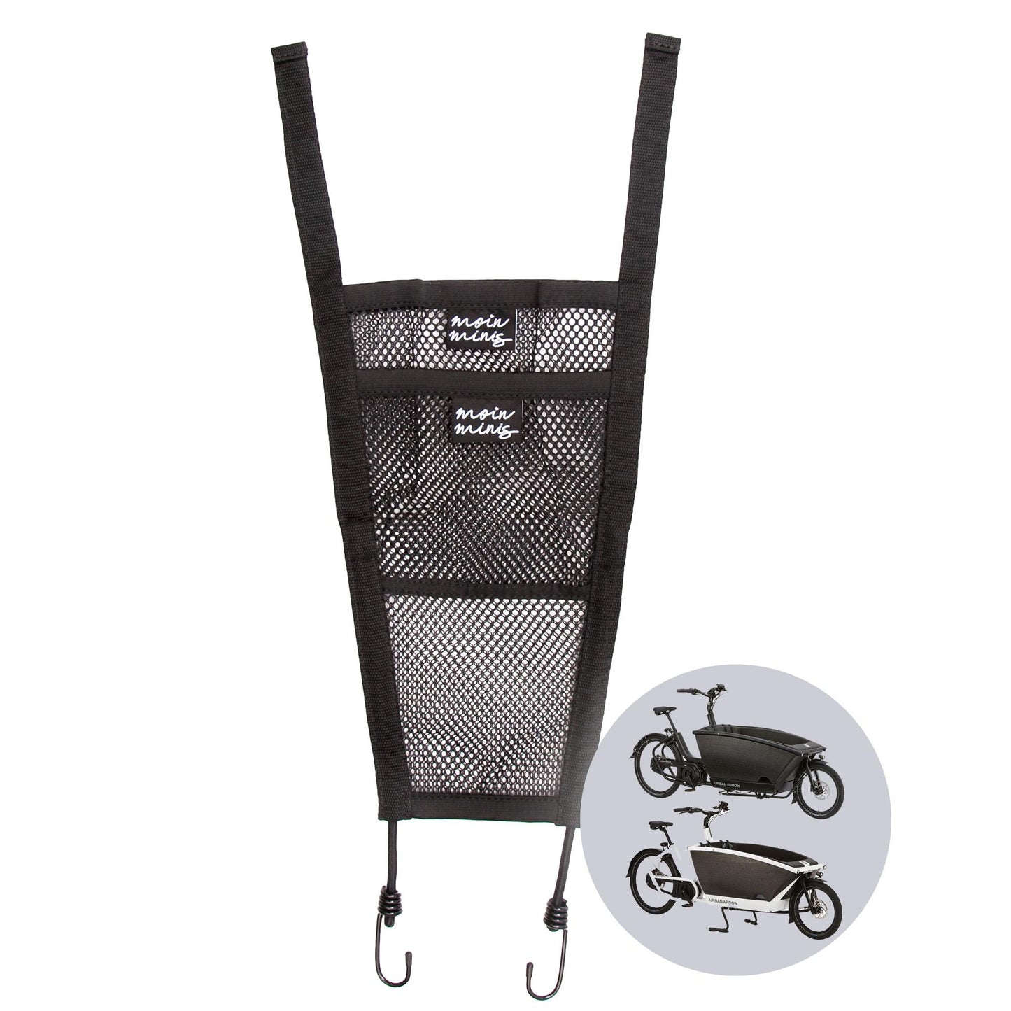 moin minis red de equipaje trasera para Urban Arrow Family bicicleta de carga Cargo