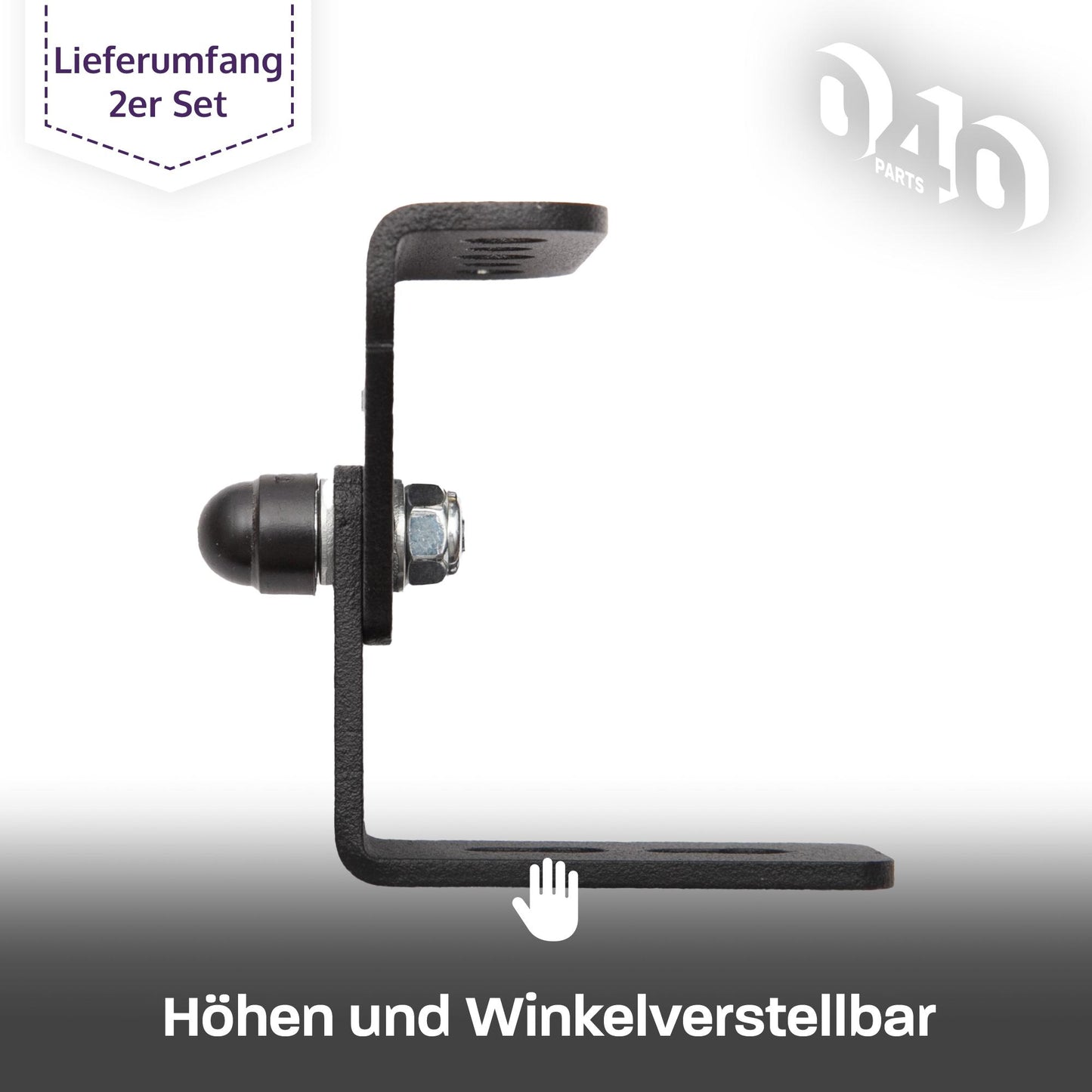 040 parts Dachträger Fuß für VW T7, T5, T6, T6.1 California sowie für Transporter und für Mutlivan mit C-Schiene - Detailansicht 2 | Mixcover