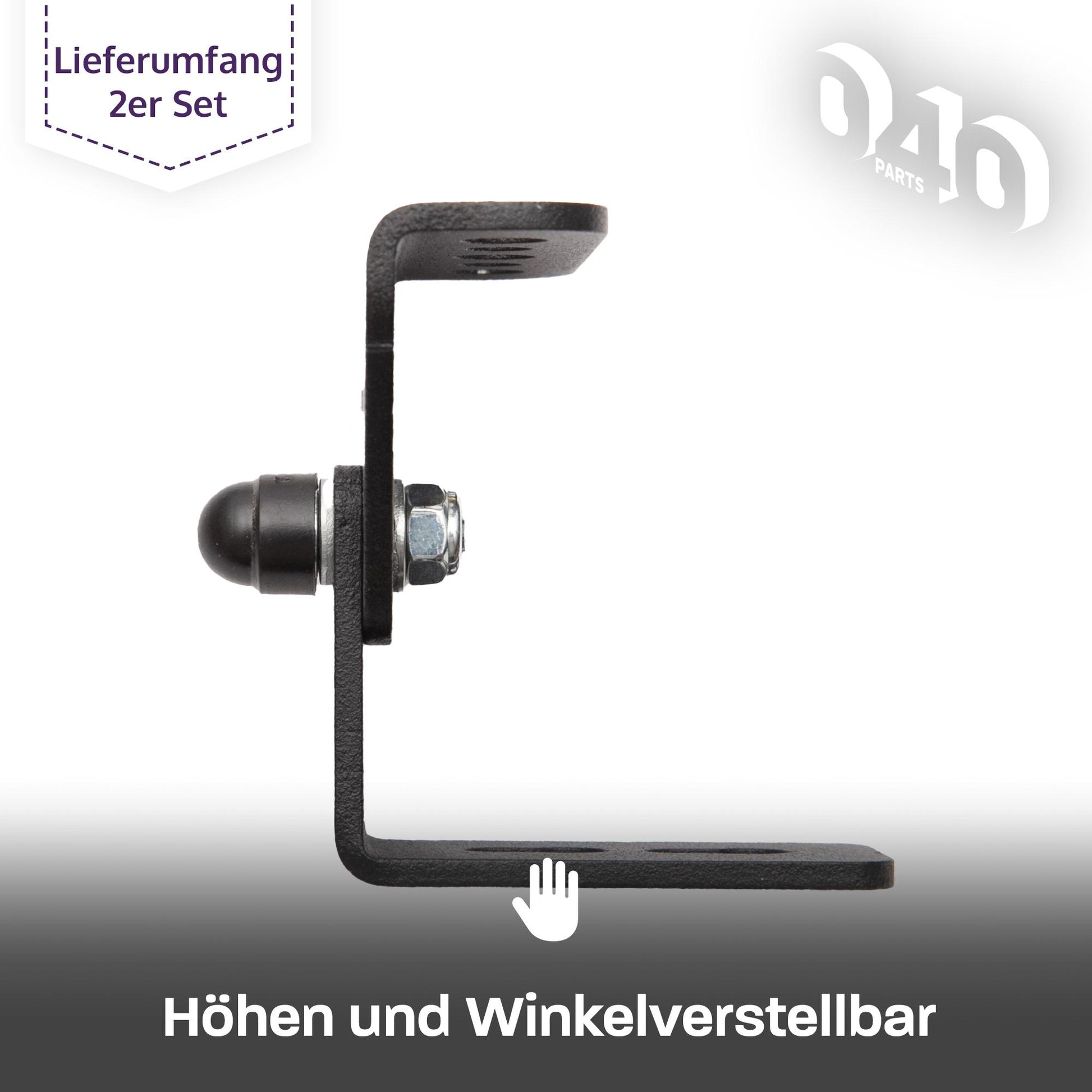 040 parts Dachträger Fuß für VW T7, T5, T6, T6.1 California sowie für Transporter und für Mutlivan mit C-Schiene - Detailansicht 2 | Mixcover