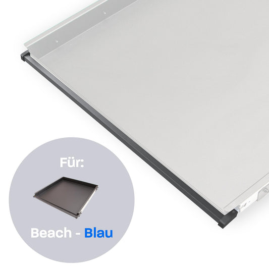 040 Parts Cierre de una mano para cajones traseros de 040 Parts Versión para VW T5 T6 T6.1 Beach con palanca azul