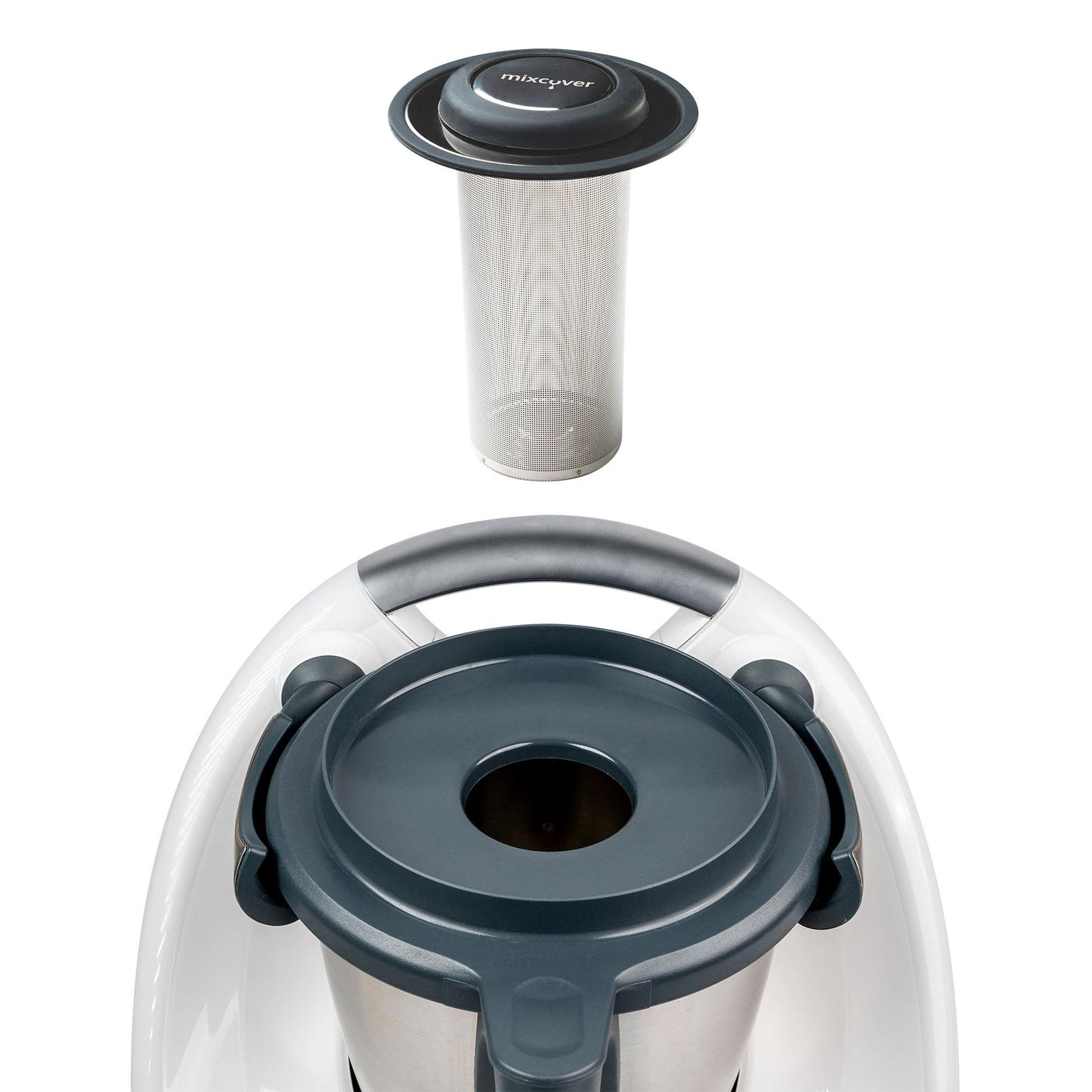 mixcover Edelstahl Teesieb Teefilter kompatibel mit Vorwerk Thermomix TM6 TM5 TM Friend - Thermomix Zubehör