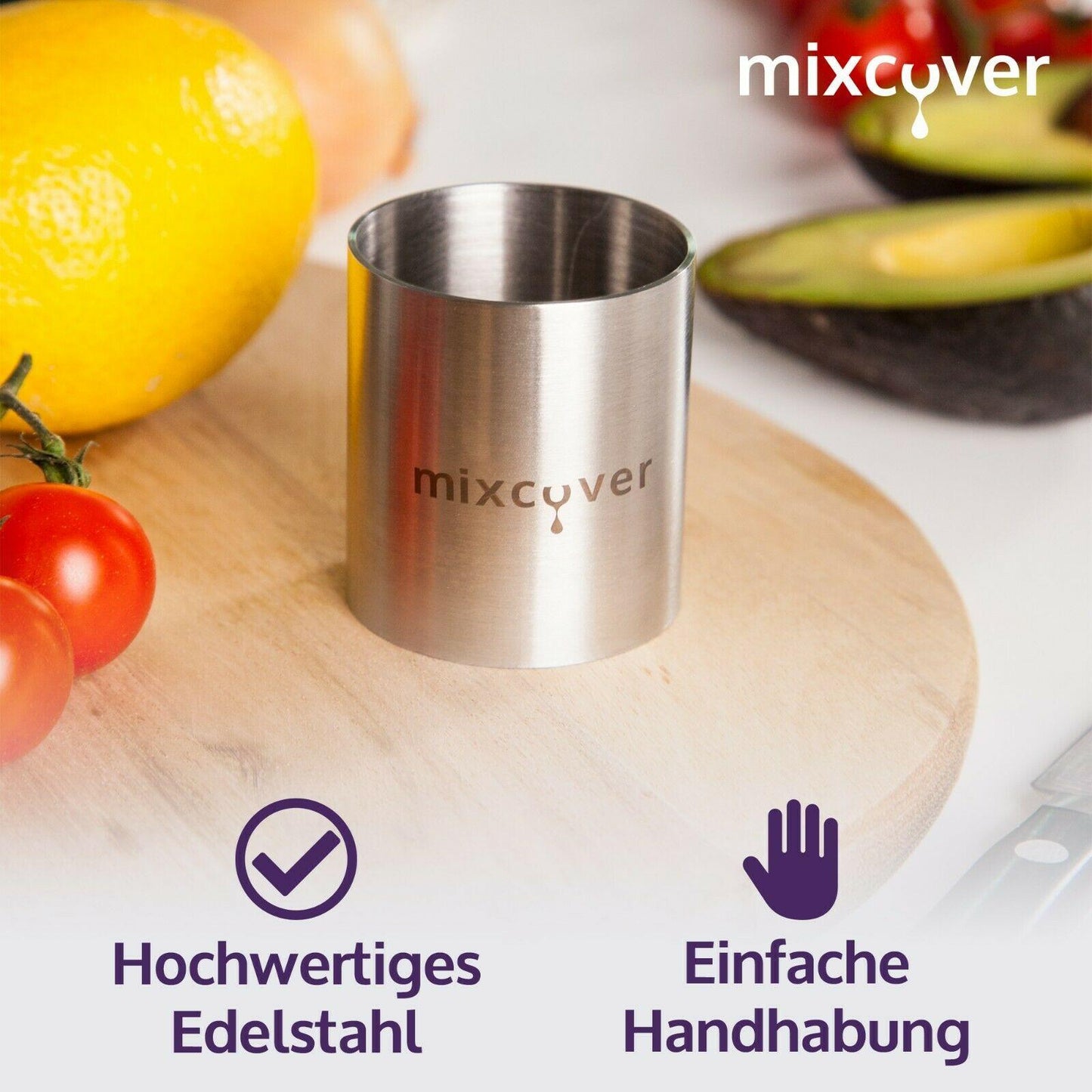 B-Ware: mixcover Accessori Camino a Vapore per Varoma Thermomix TM5 TM6 TM31 Accessori, TM Friend Accessori Monsieur Cuisine MCS Accessori Bosch Cookit Accessori