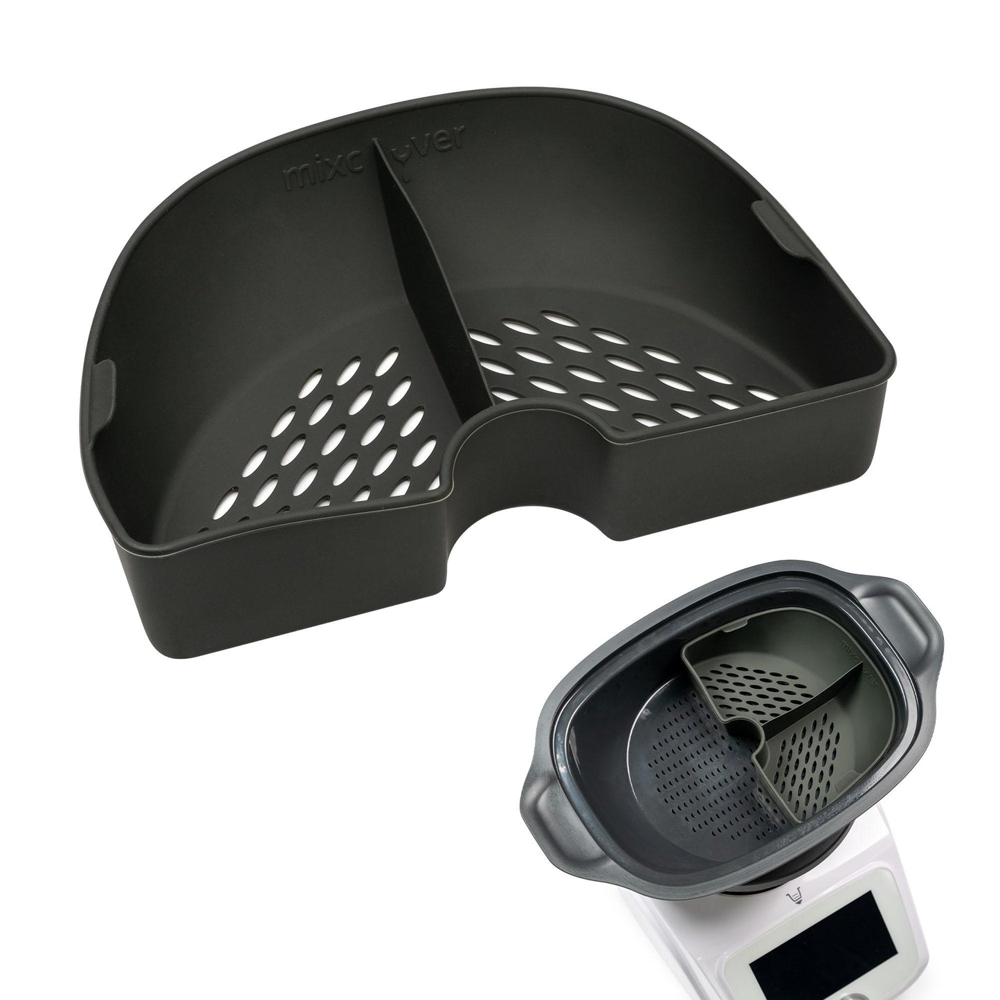 mixcover Pot Divider (QUARTER) for Monsieur Cuisine Connect & Smart Steam Cooking Pot