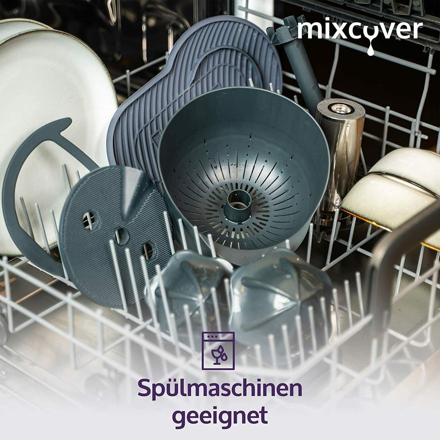 mixcover Saftpresse Orangenpresse Zitruspresse kompatibel mit Vorwerk Thermomix TM31, einfach - Ansicht 7 | Mixcover