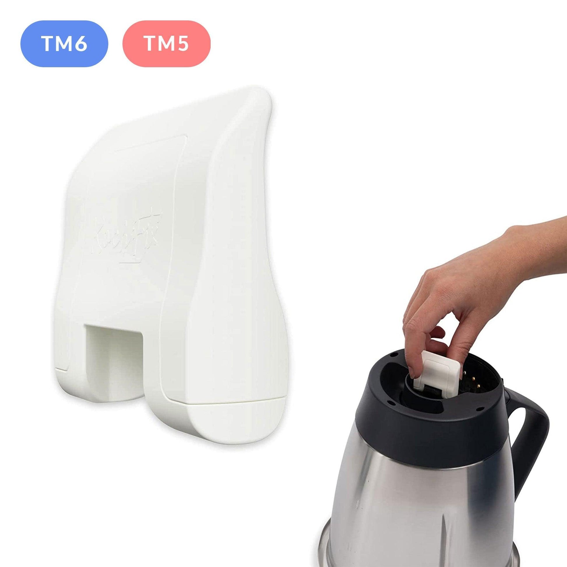 KochFix Magnetischer Teiglöser Teigblume für Thermomix Mix-Topf für TM6 TM5 - Detailansicht | Mixcover