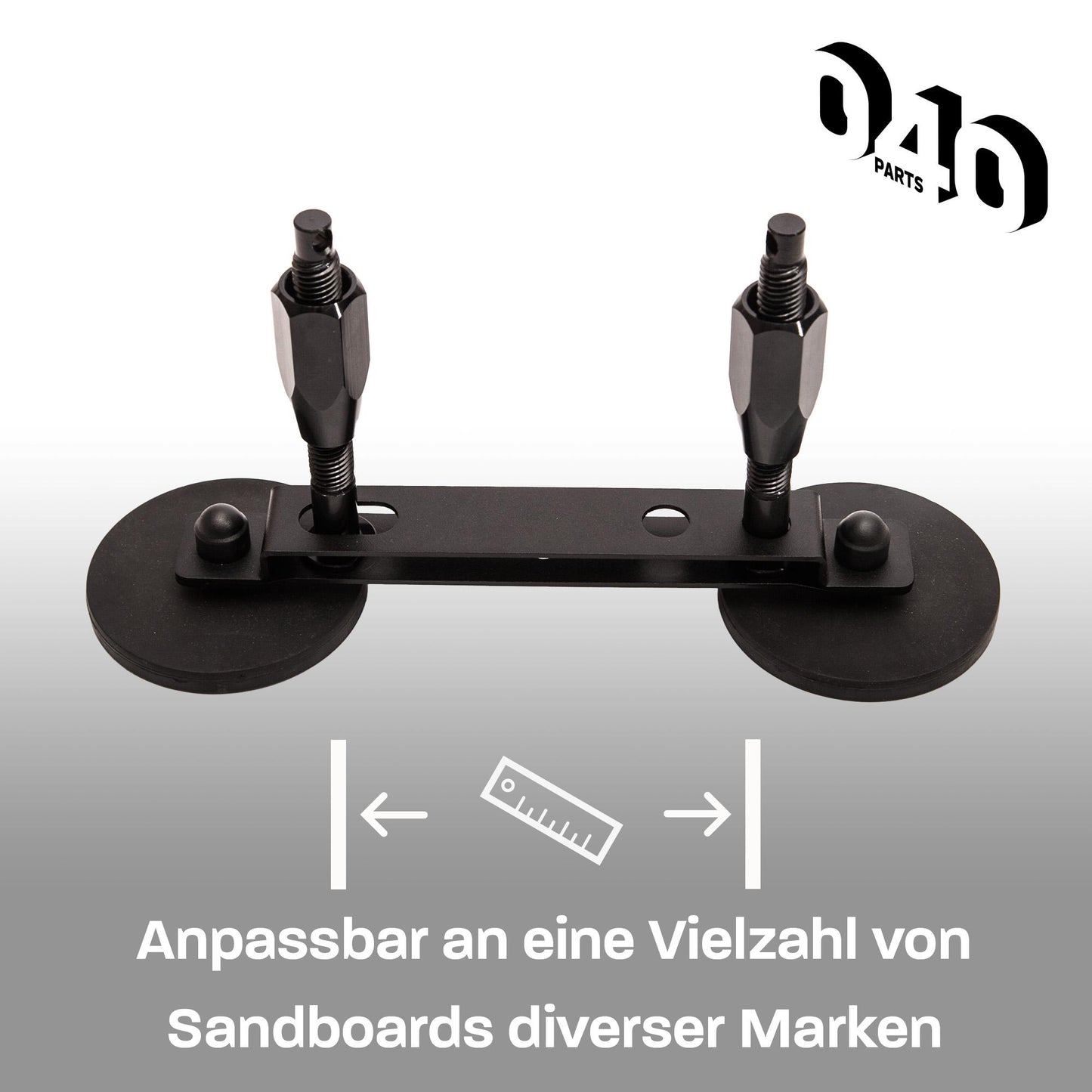 040 Parts Support magnétique pour cales de franchissement et plaques de sable pour vans, camping-cars, caravanes et véhicules tout-terrain