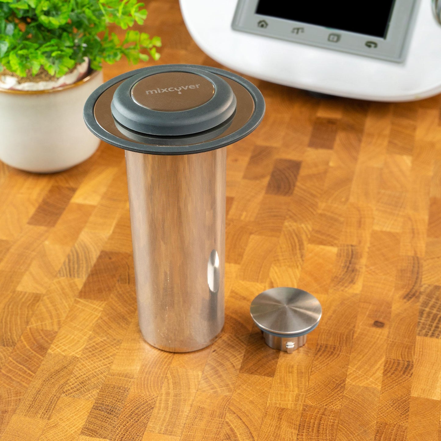 mixcover Trio-Parat Thermo-Plug kompatibel mit Thermomix TM5 Messerersatz für TM5 Zubehör für Thermomix