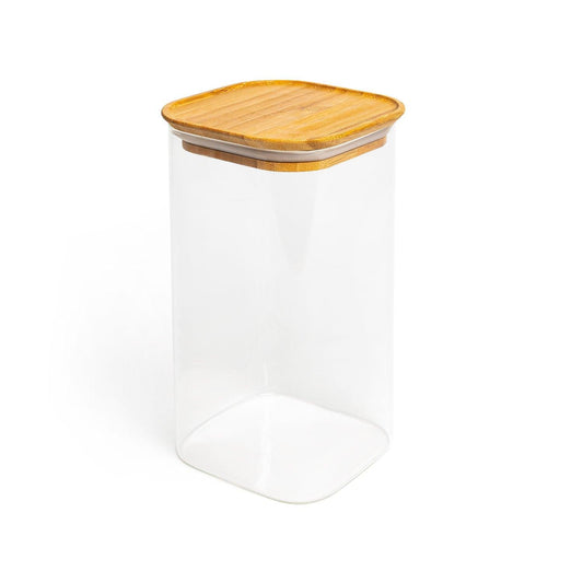 ThermoTasty: Aufbewahrungsglas, Modell: eckig, Größe: 20x10cm, 1500ml