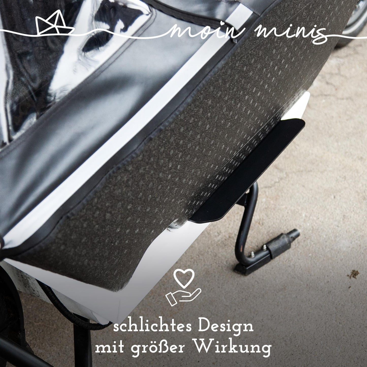 moin minis Einstiegshilfe für Urban Arrow Family & Family Next Lastenrad Fahhrad Cargo bike Trittbrett