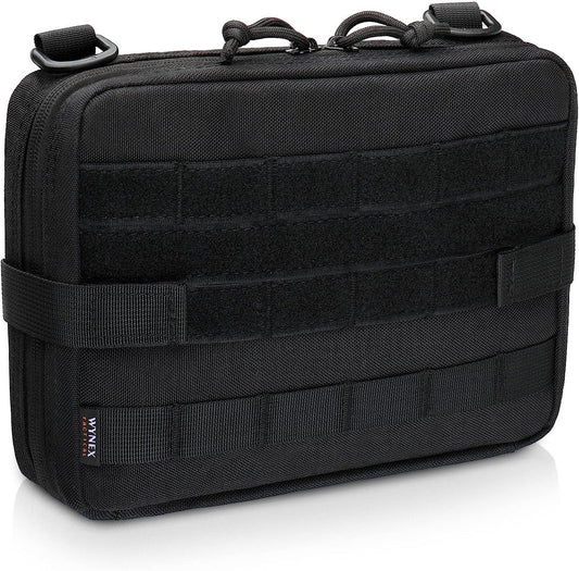 040 Parts Tactical Molle чанта, Универсална за Outdoor & Пътуване, Съвместима с Molle-Board Черна