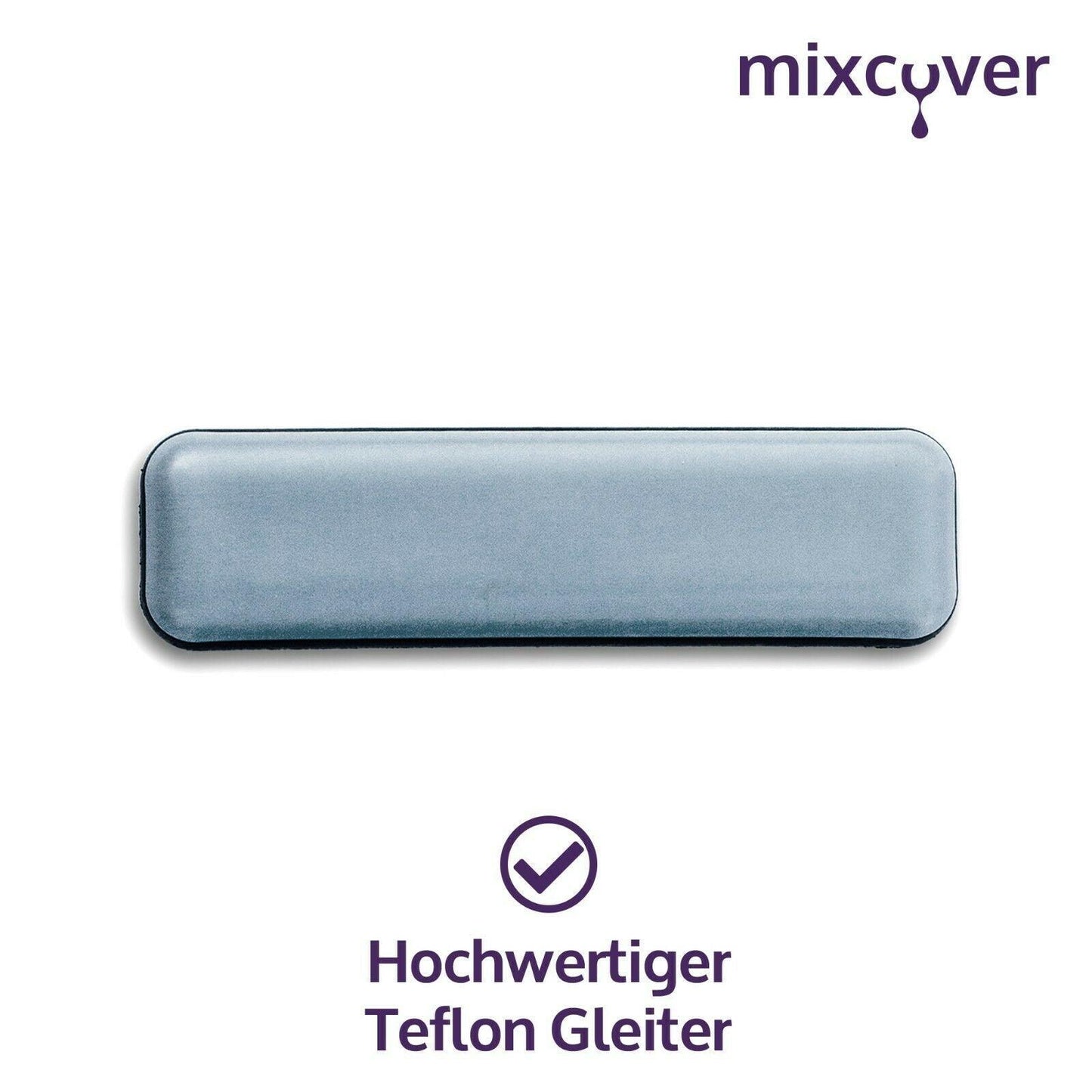 mixcover deslizadores invisibles Slider Accesorios para Thermomix TM6 TM5 Máquina de Cocina - la alternativa autoadhesiva, efectiva y económica a la tabla deslizante