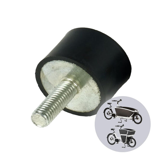 Moin Minis 1er Gummipuffer Ersatzteil für Urban Arrow Family und Family Next Schloss Gummi Rahenschloss Gummiverbinder Gummihalterung | Mixcover