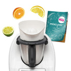 mixcover Saftpresse Sonderedition WEIß Orangenpresse Zitruspresse kompatibel mit Vorwerk Thermomix TM6 und TM5