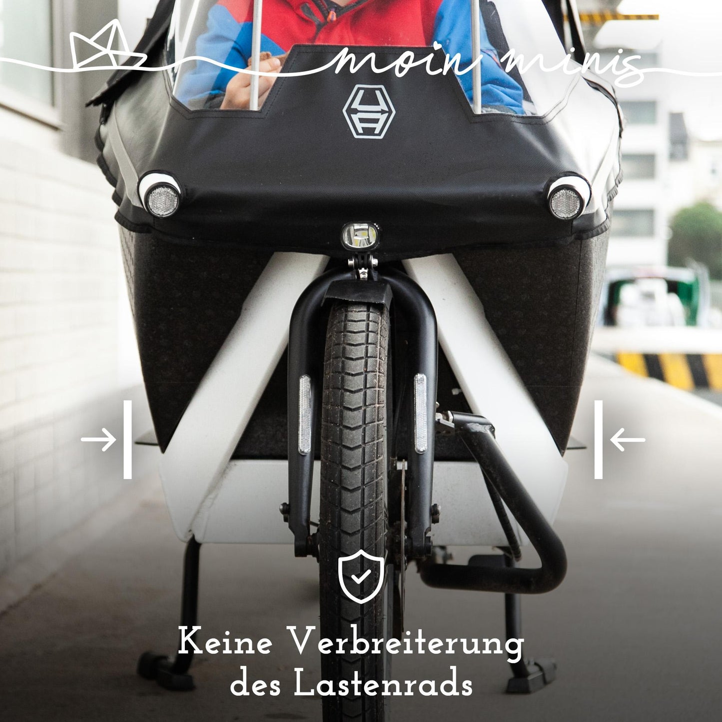 moin minis Einstiegshilfe für Urban Arrow Family & Family Next Lastenrad Fahhrad Cargo bike Trittbrett