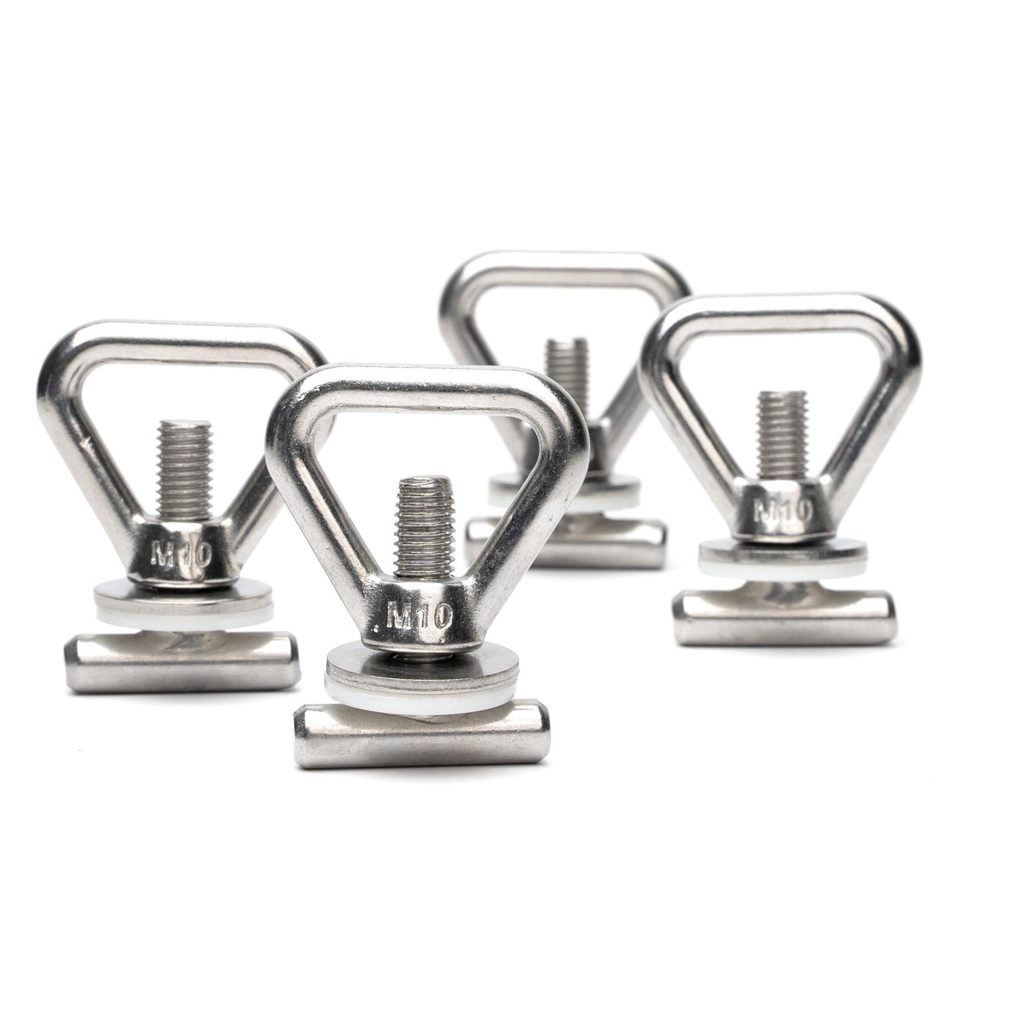 B-Ware: Set de 4 points d'arrimage pour sécurisation de charge VW T5 / T6 / T6.1 Bulli, Multivan, California, Beach