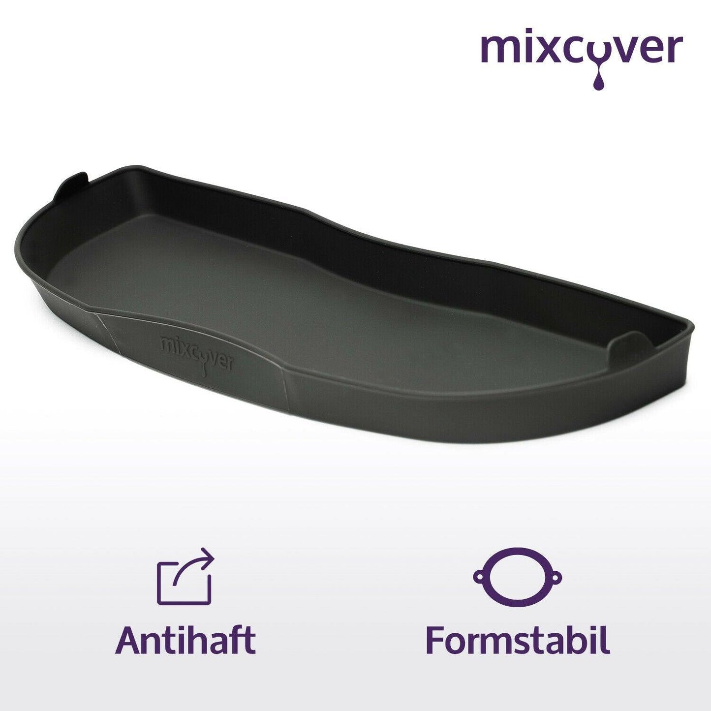 mixcover Moule à vapeur Plat à gratin Demi pour Monsieur Cuisine Connect & Smart Plateau de cuisson