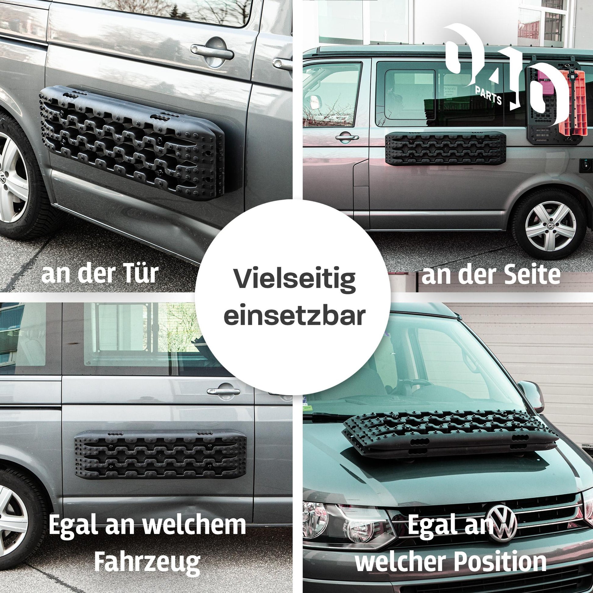 040 Parts Magnetische Halterung für Auffahrkeile und Sandbleche für Vans Camper Wohnmobile und Offroad Fahrzeuge - Detailansicht 8 | Mixcover