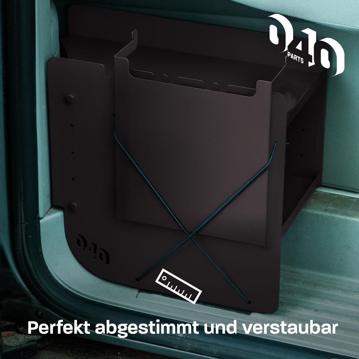 B-Ware: 040 parts Einhängetisch schwarz für das Schuhregal die perfekte Ablage Campingtisch Beistelltisch