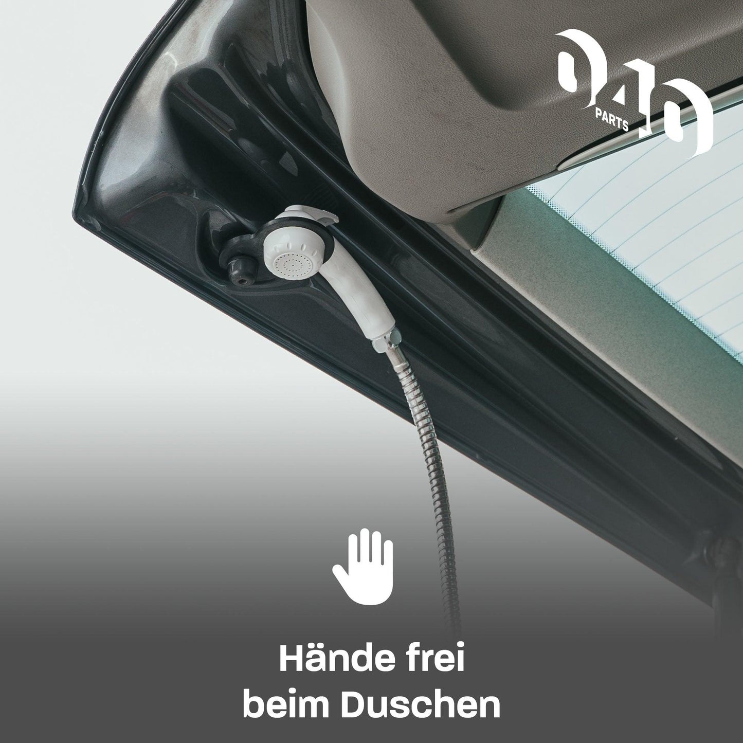 040 Parts Porte-pomme de douche pour VW T5 T6 T6.1 California pour douchette RK Reich Charisma Support de douche