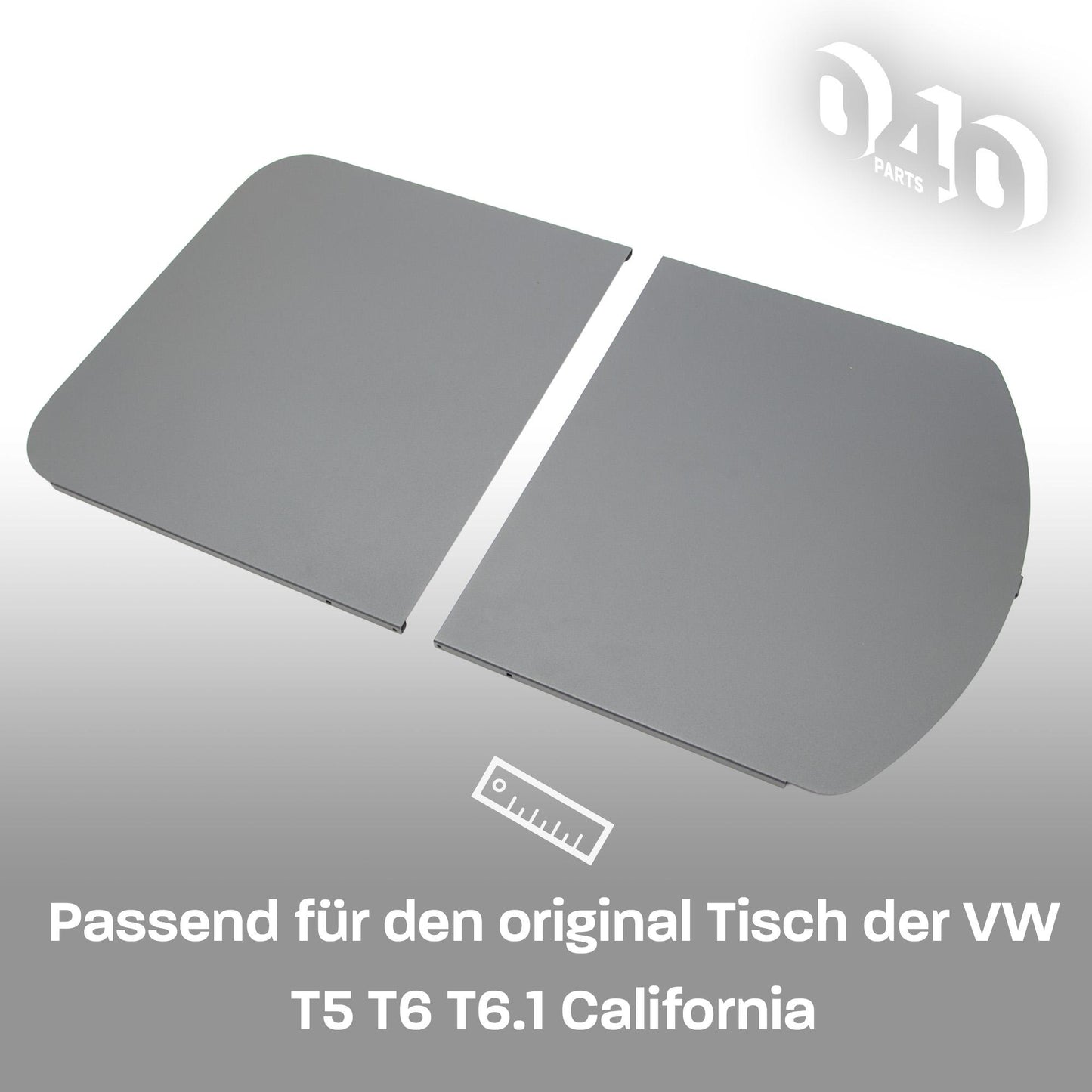 040 части Разширение на маса Комплект за VW T5 / T6 / T6.1 California стабилно разширение на маса