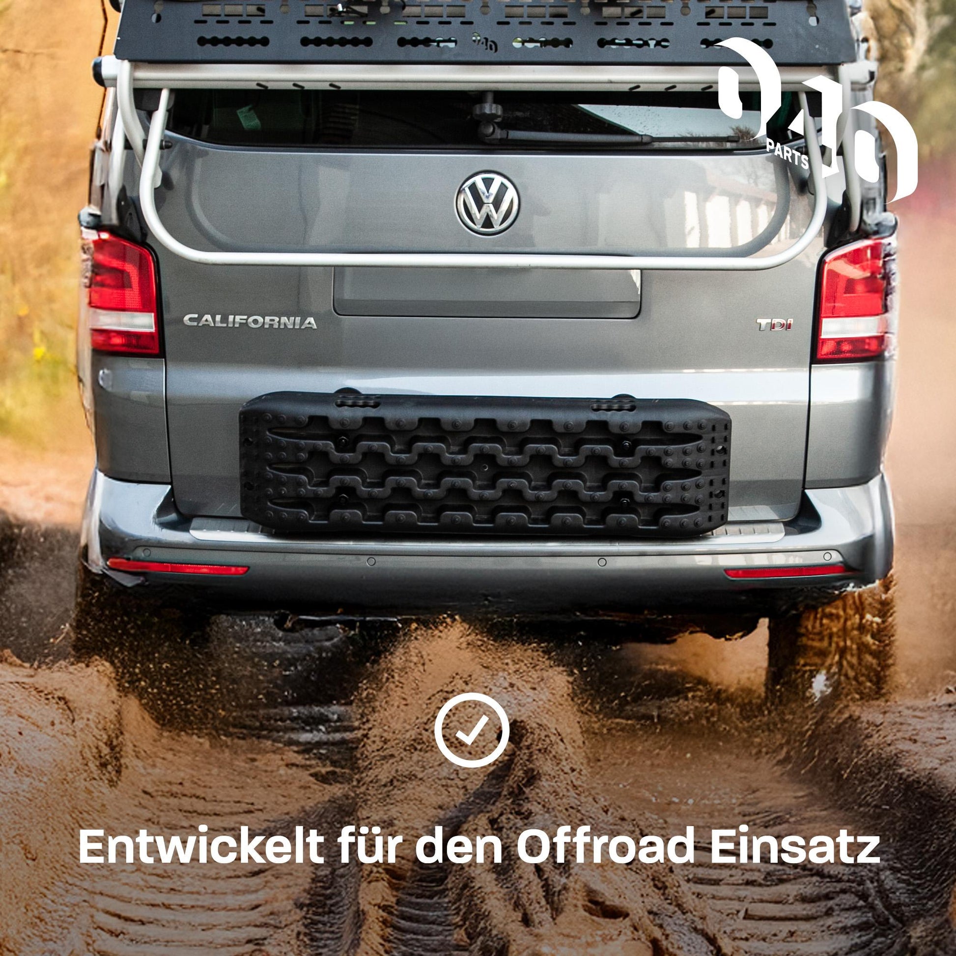 040 Parts Magnetische Halterung für Auffahrkeile und Sandbleche für Vans Camper Wohnmobile und Offroad Fahrzeuge - Detailansicht 4 | Mixcover