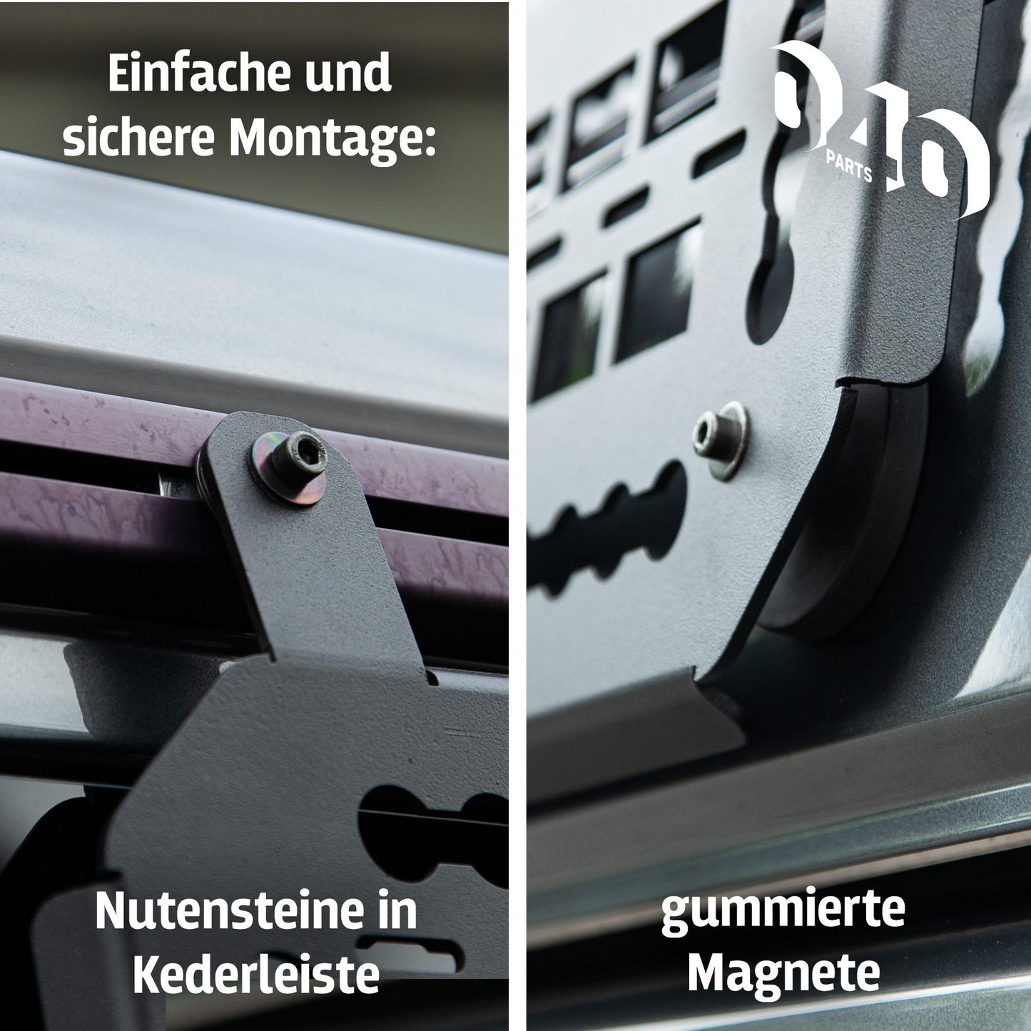 B-Ware: 040 Parts Molle Board за VW T5 T6 T6.1 California Универсална стойка за устройства и допълнително място за съхранение за къмпинг и outdoor