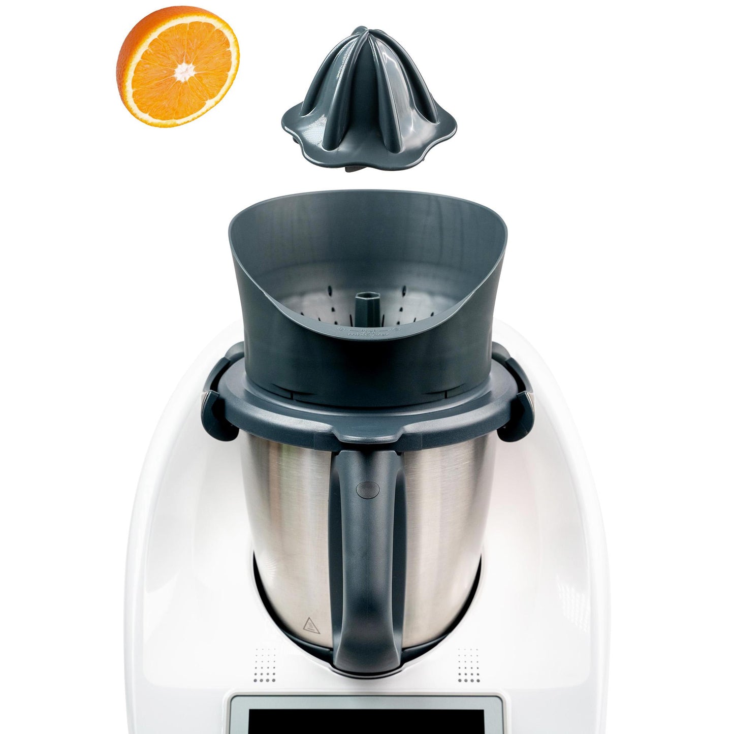 mixcover Citrus Juicer Orange Juicer Juice Extractor Compatible with Vorwerk Thermomix TM6 and TM5, Easy Juicing, Juice Maker